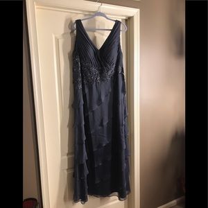 NWT Charcoal Evening Gown